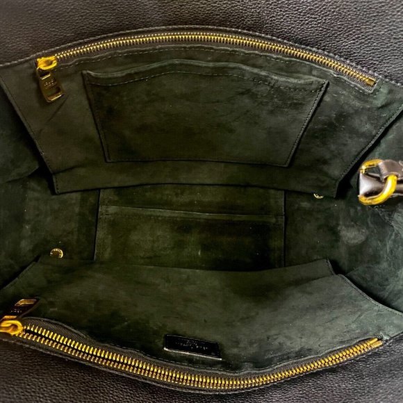 LOUIS VUITTON LV Monogram Tuffetage Veau Cachemire Leather Black Cachemire Tote - Picture 3 of 16